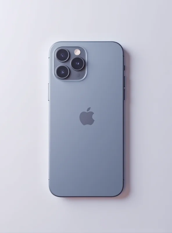 Sleek, modern iPhone 16e displayed against a minimalist background