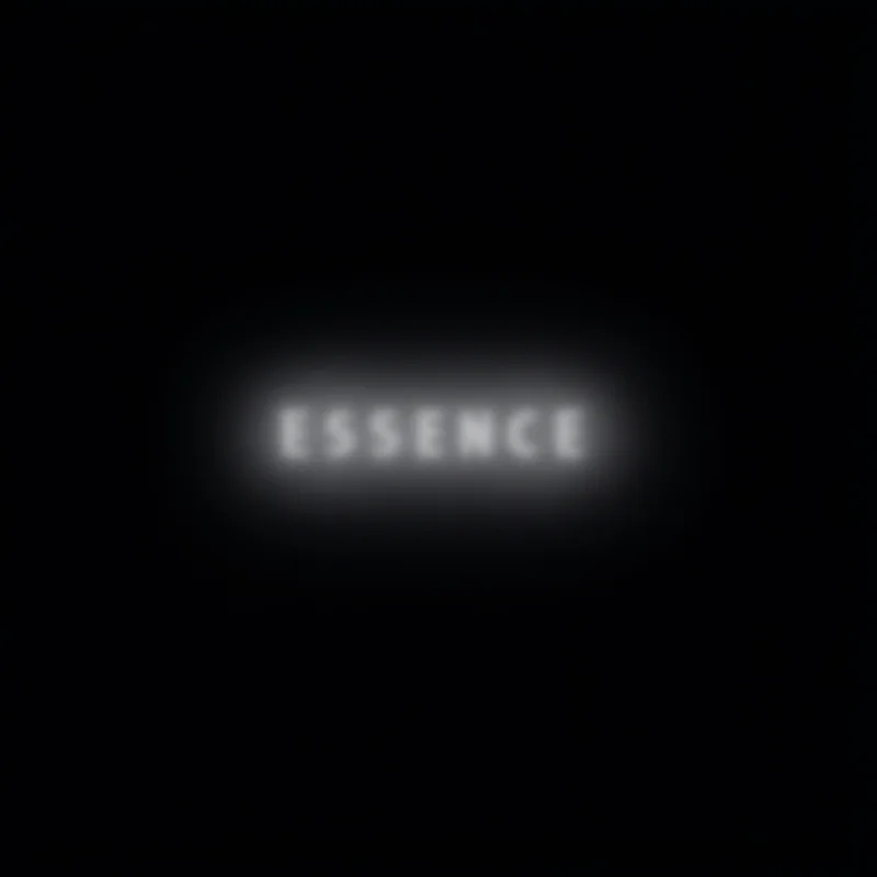 Conceptual image of a single word summarizing a complex idea.