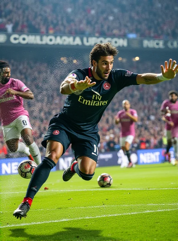Gianluigi Donnarumma making a save during a PSG match