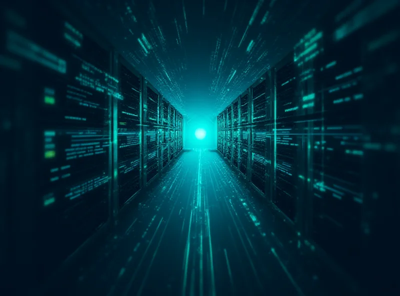 Abstract representation of information leaking from a server