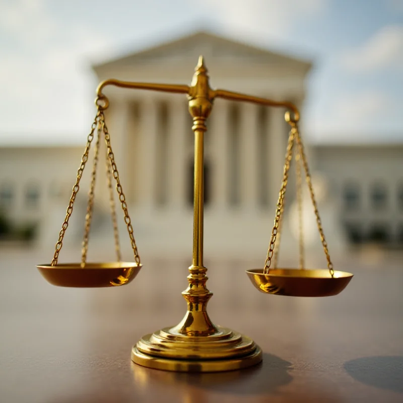Scales of Justice symbolizing judicial rulings
