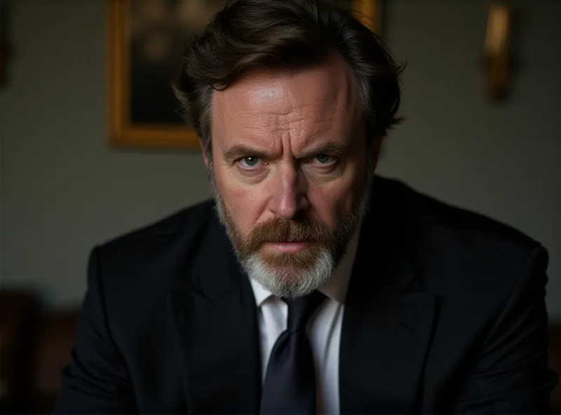 Michael Sheen looking thoughtful in a documentary setting