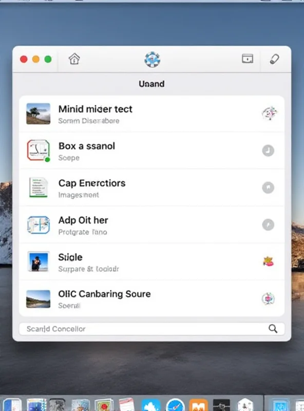 Screenshot of Microsoft Copilot interface on a Mac desktop, showing a chat window with various options for text generation and image creation.