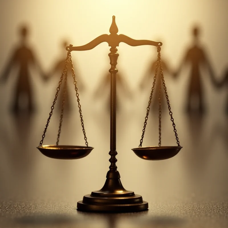 The scales of justice, symbolizing fairness and compassion