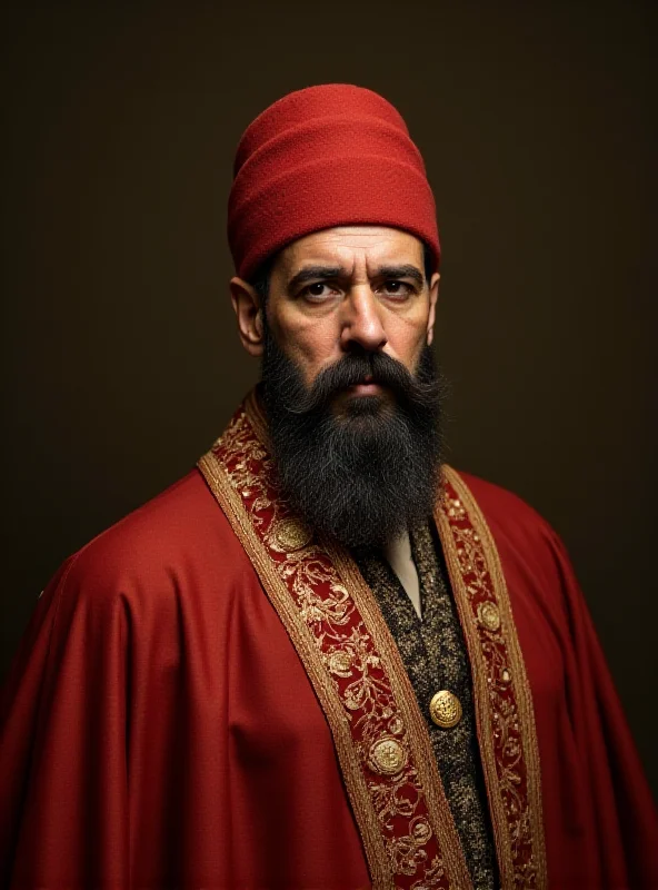 A portrait of King Mohammed VI of Morocco, looking thoughtful and regal.