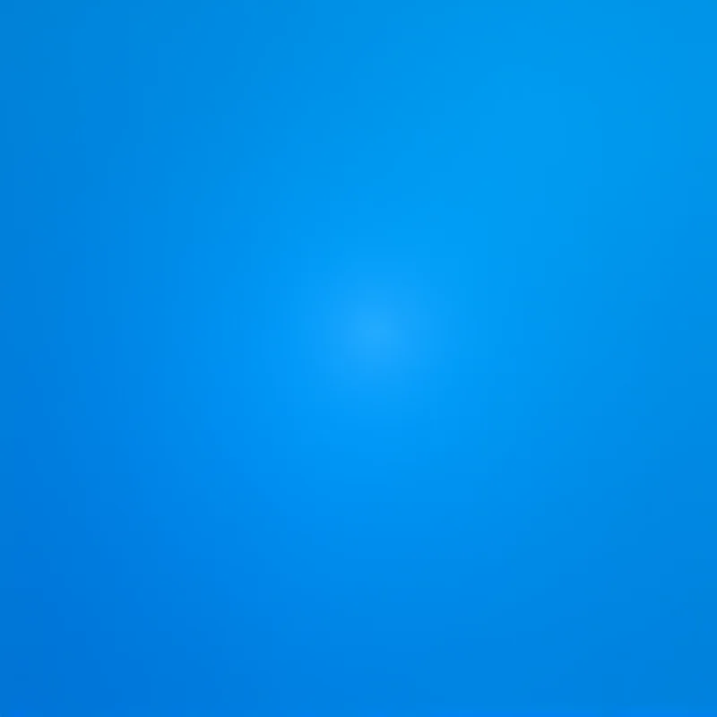 The Meta logo against a blue background.