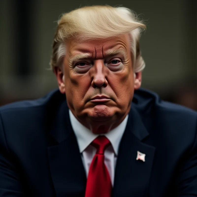 AI generated image of Donald Trump