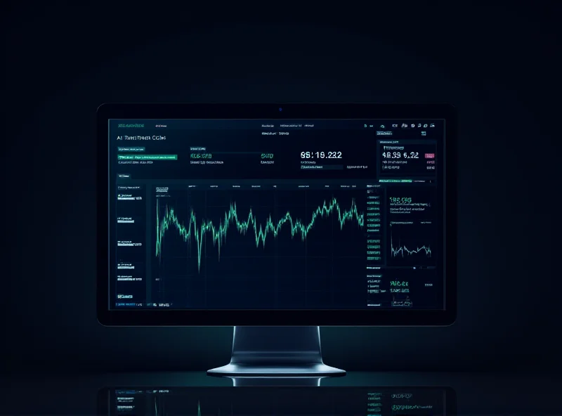 AI trading platform interface