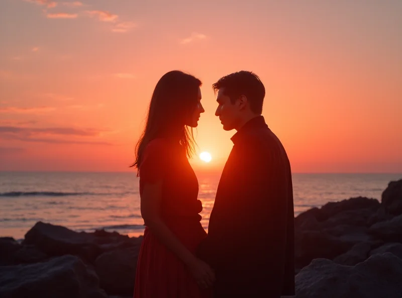 IU and Park Bo-Gum in a scene from 'If Life Gives You Tangerines' on Netflix.