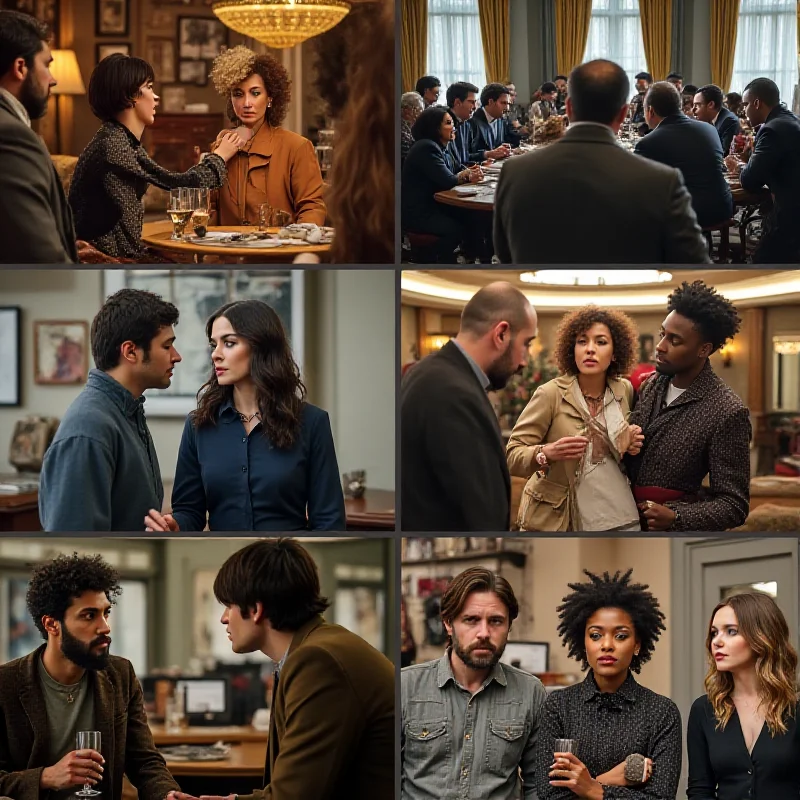 Collage of scenes from three different underrated Netflix shows.
