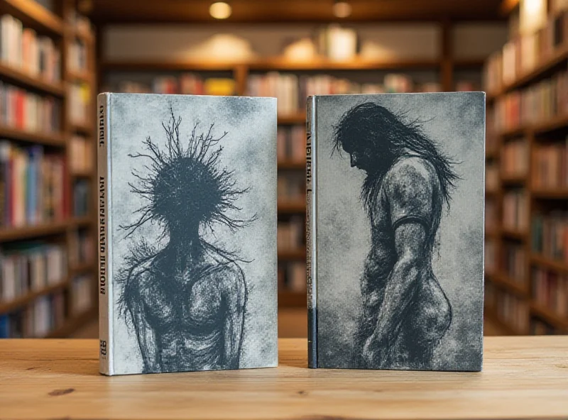 Two book covers side by side, one titled 'El cos invisible' and the other 'La intrusa', in a modern bookstore setting.