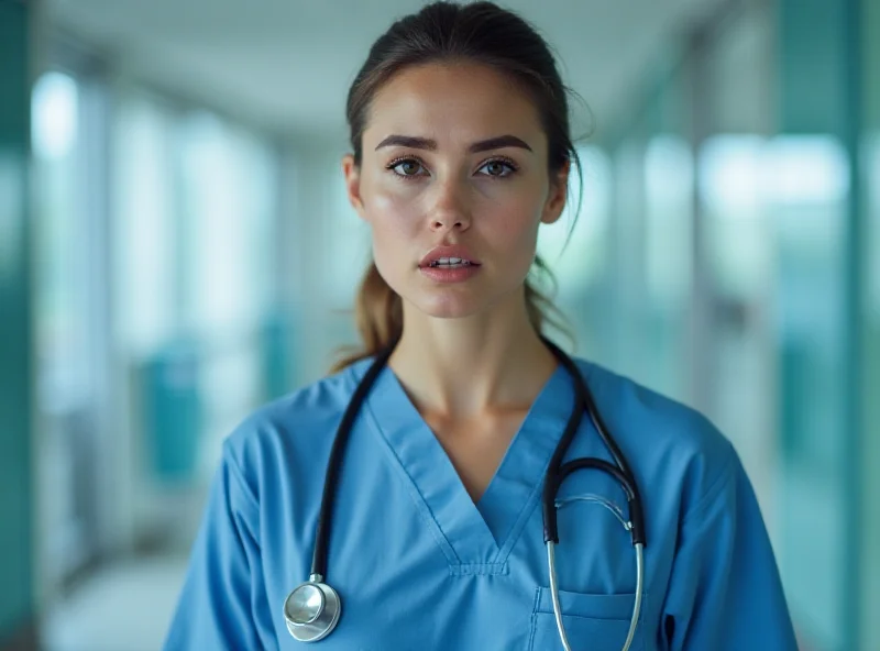 Image of a nurse in a hospital setting