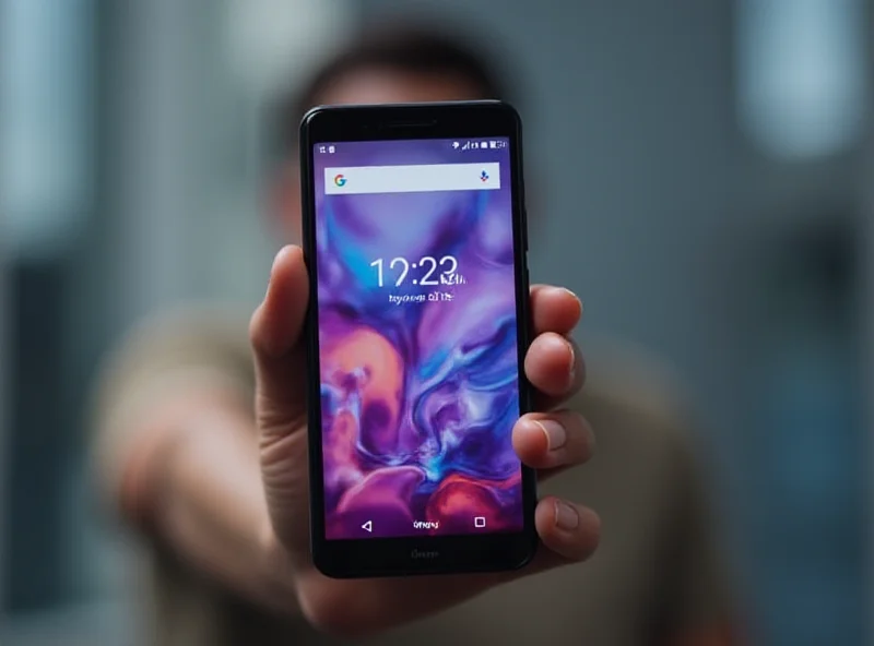 Person holding a OnePlus Nord N30 smartphone, showcasing its sleek design.