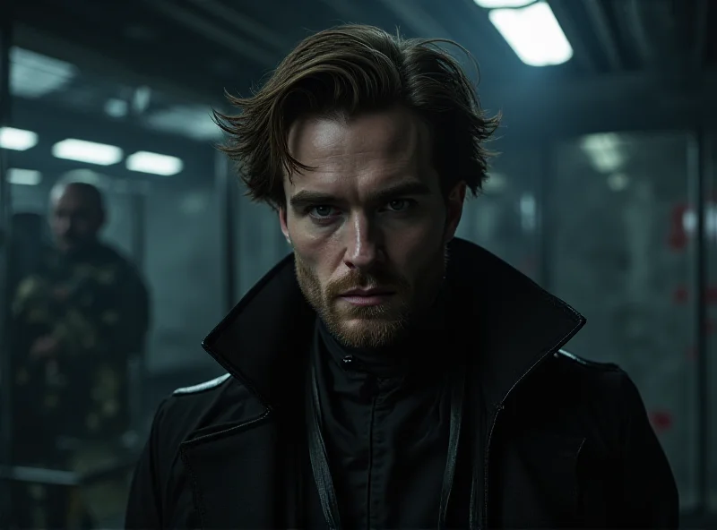 Robert Pattinson in a futuristic costume from the movie Mickey 17