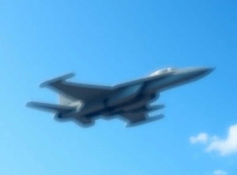 Philippine FA-50 fighter jet flying in a cloudy sky