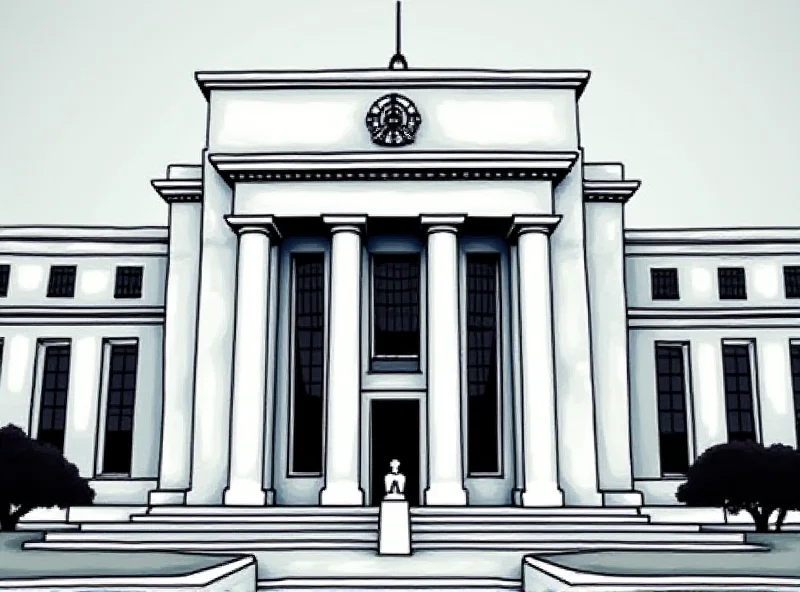 Illustration of a government building with the words 'Audit the Fed' superimposed.