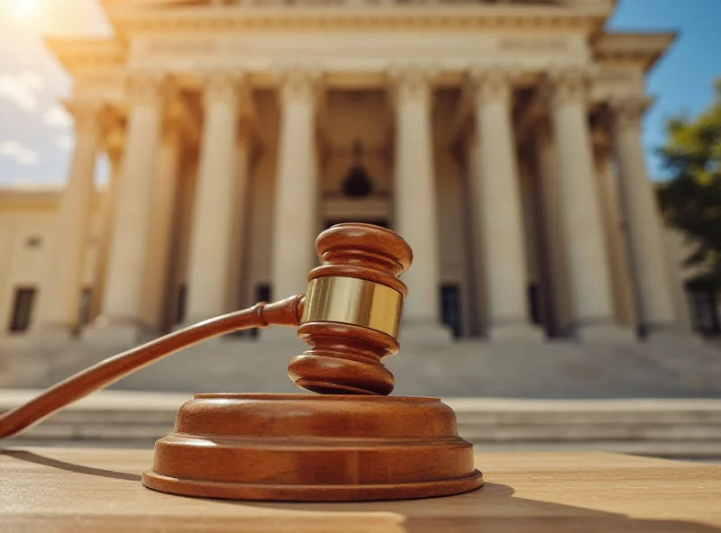 Image of a courthouse with a gavel.