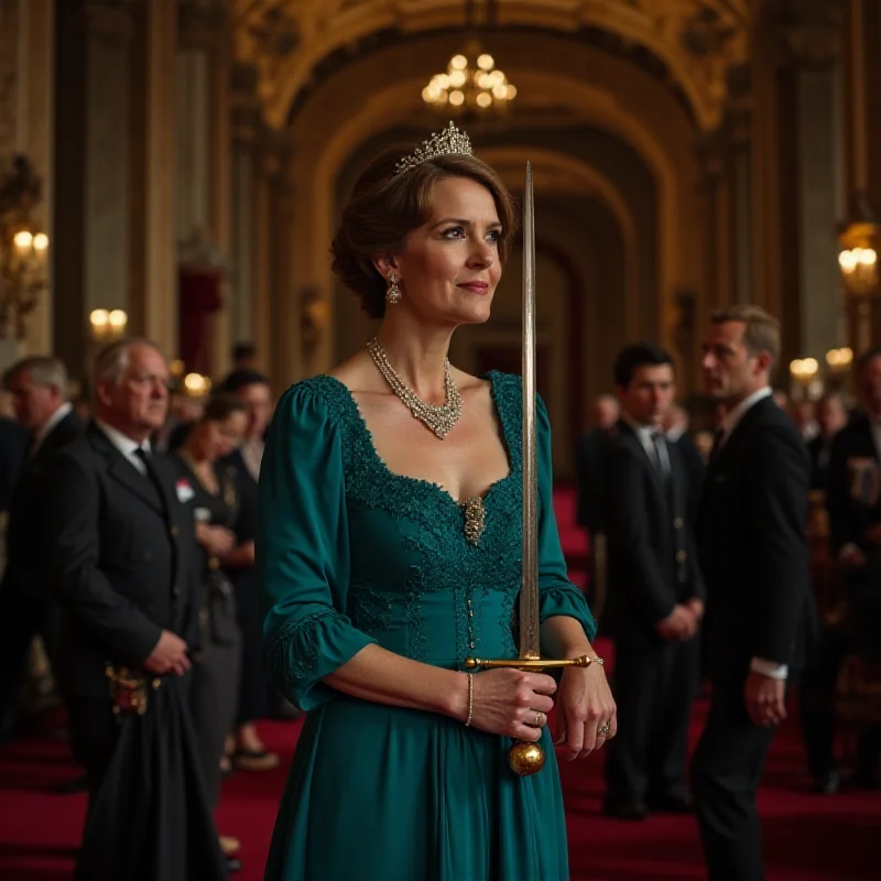 Penny Mordaunt at King Charles's coronation.