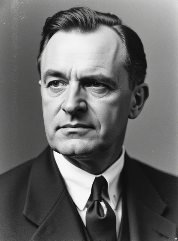 Old black and white photo of Józef Oppenheim