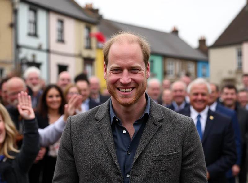 Prince William in Wales