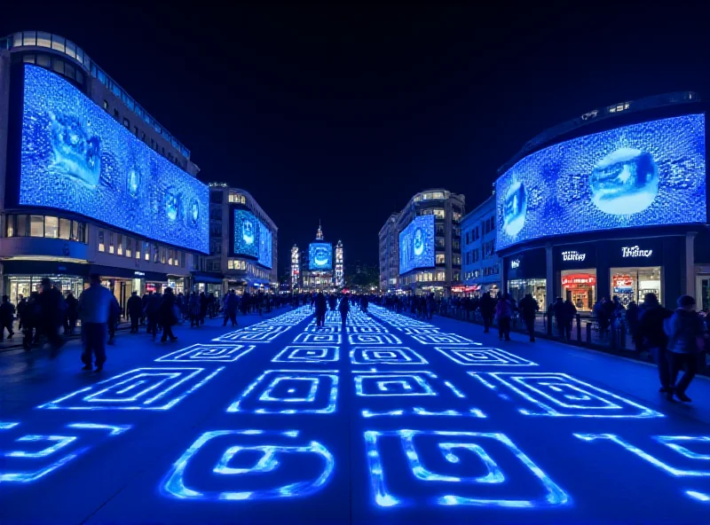Illuminated Piccadilly Circus during Ramadan