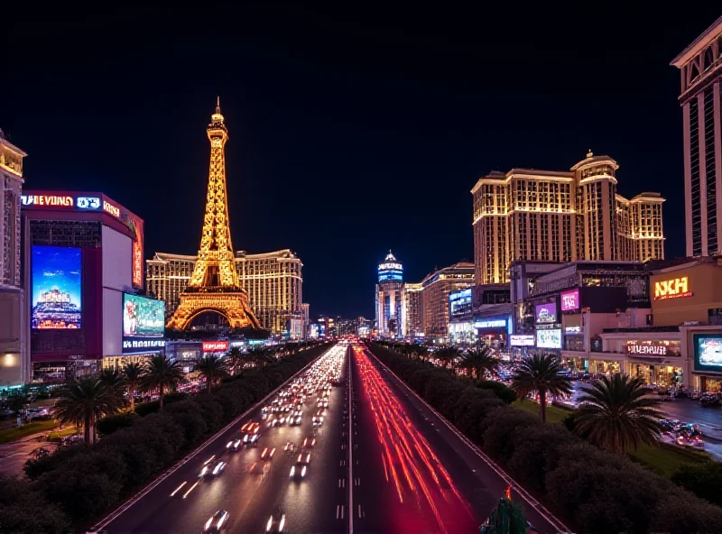 Las Vegas Strip at night