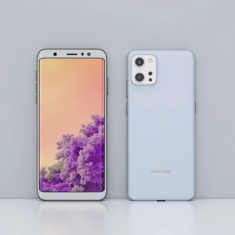 A side-by-side comparison of a generic Samsung Galaxy A series phone and a Google Pixel phone, representing the Galaxy A36 and Pixel 9a.