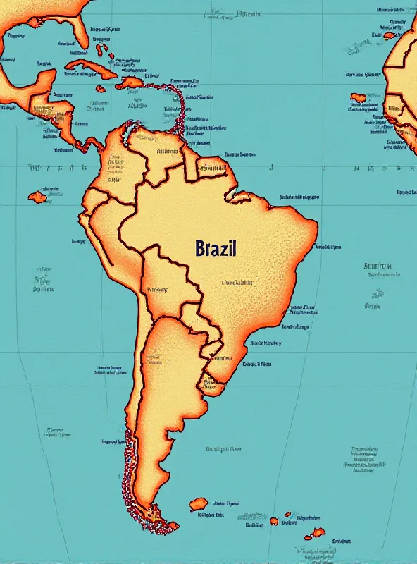 A map highlighting the route from São Paulo to Sydney, with stylized cocaine trails overlaid.