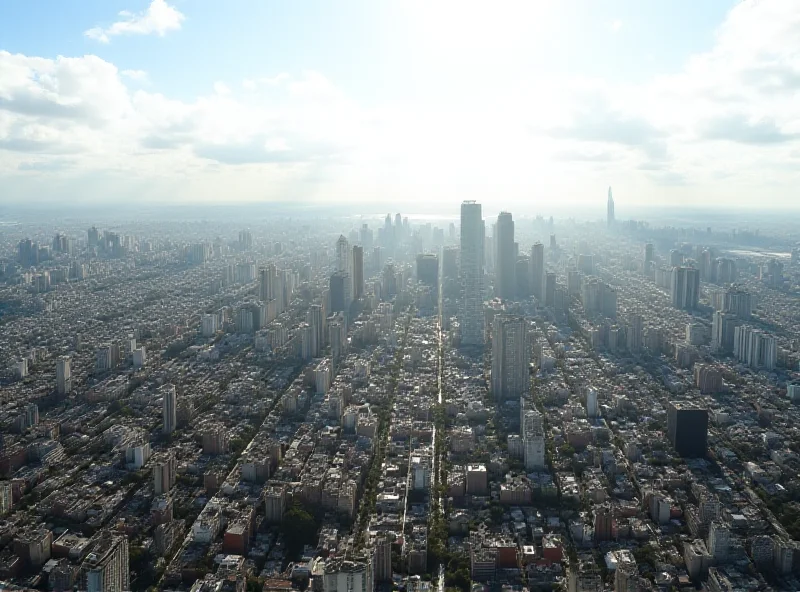 Panoramic view of São Paulo, showcasing its urban sprawl and diverse population.