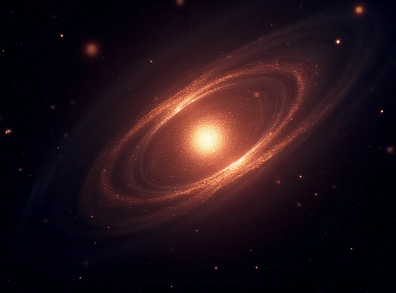 Artist's depiction of dark matter interacting with the Higgs boson