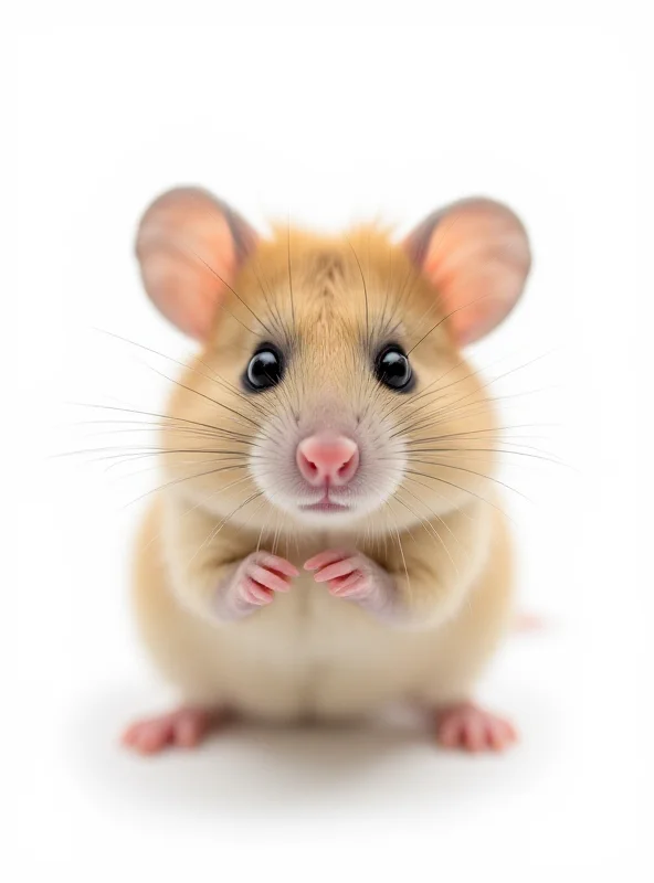 Close-up photo of a Colossal Woolly Mouse