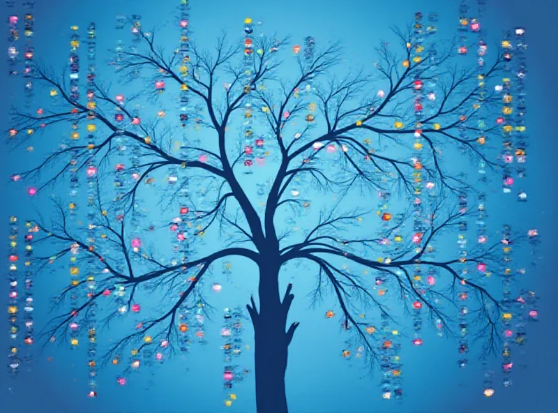A family tree diagram with highlighted genes
