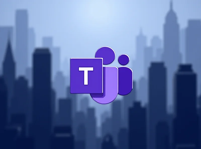 Illustration of the Skype logo fading away, replaced by the Microsoft Teams logo.