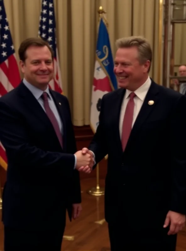 Elon Musk and Robert Fico shaking hands