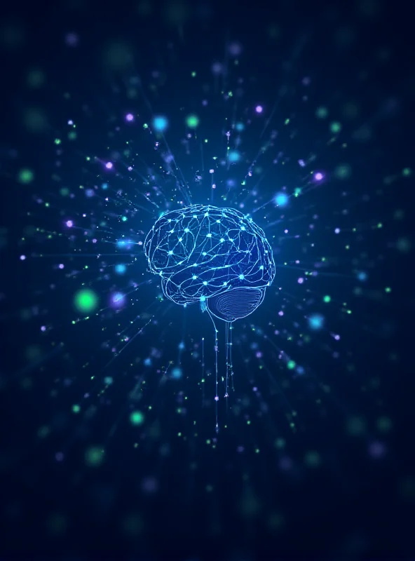 Abstract image representing AI in marketing.