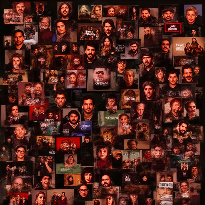 Collage of images related to Sony LIV, including the streaming platform's logo, actors from featured shows, and snapshots of action and drama scenes, representing the diversity of content available.