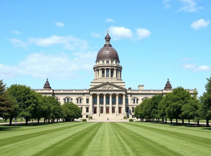 Image of the South Dakota state capitol building.