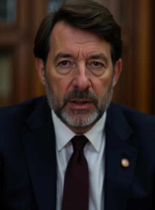 Mariano Rajoy speaking at a press conference with a serious expression.
