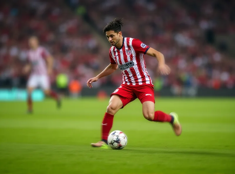 Mikel Jauregizar playing football for Athletic Bilbao.