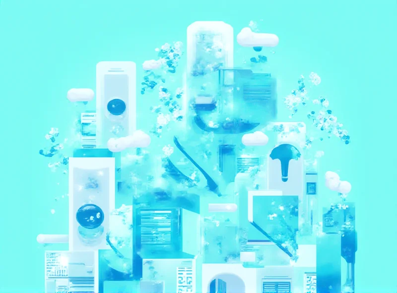A stylized image representing pharmaceutical research and development, with DNA strands and chemical structures.