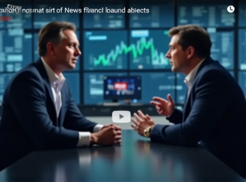 A video thumbnail showing analysts discussing a biotechnology company.