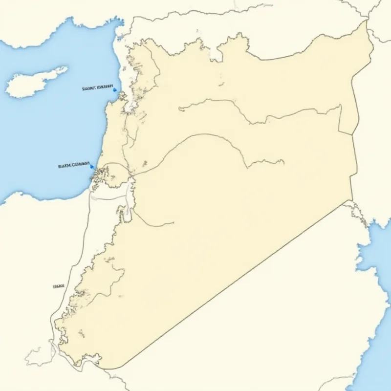 A map highlighting the geographical locations of Syria, Jordan, and Pakistan