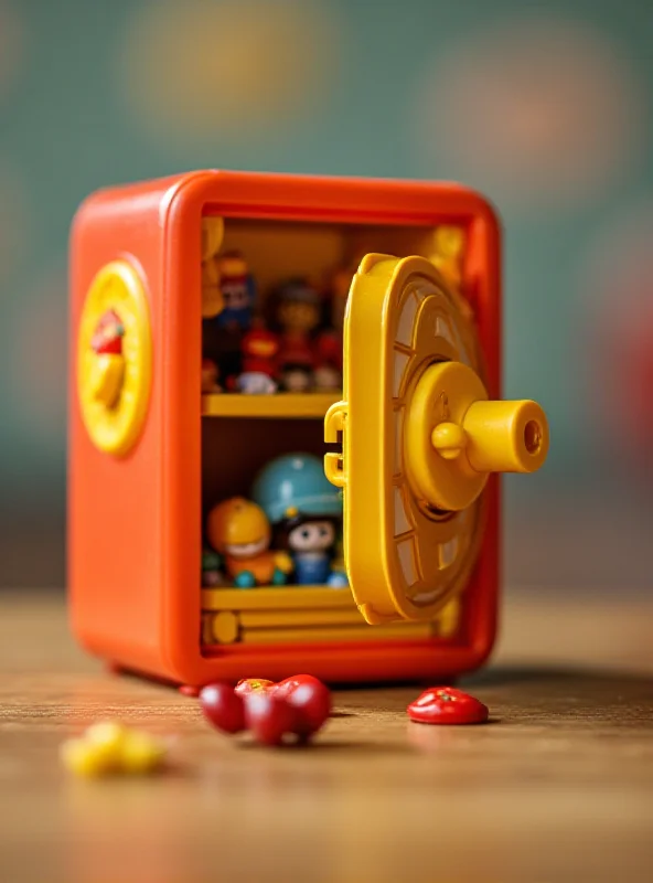 A toy safe, possibly similar to the ones stolen from Tara Maynard's children