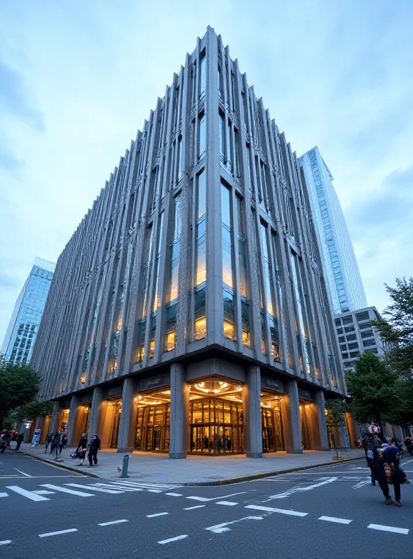 The Washington Post headquarters building in Washington D.C.