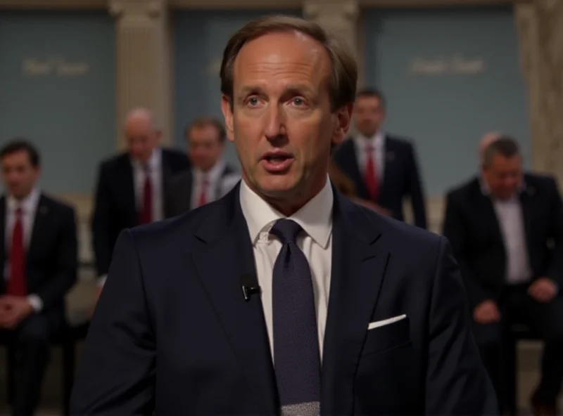 Andrew Tate giving a speech