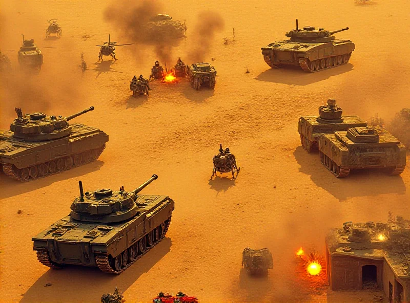 Command and Conquer game scene with soldiers and vehicles.