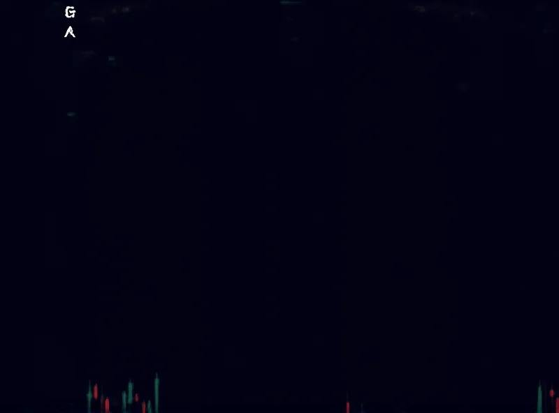 AI-powered crypto trading platform interface showing market analysis charts and trading options.