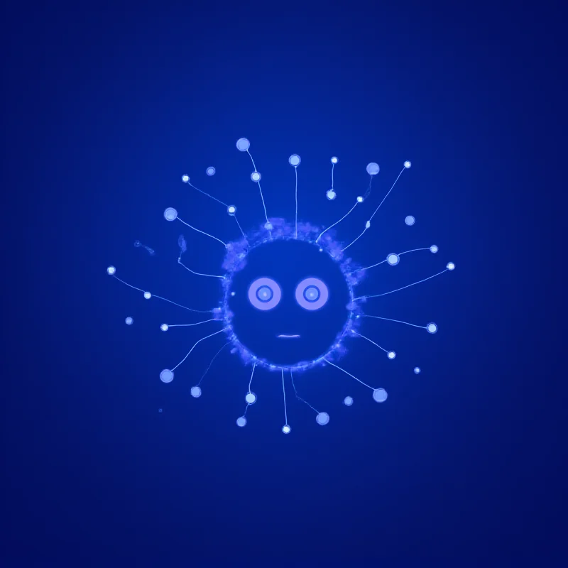 Conceptual image of a chatbot