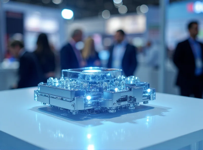 Huawei StarryLink optical modules displayed at MWC 2025