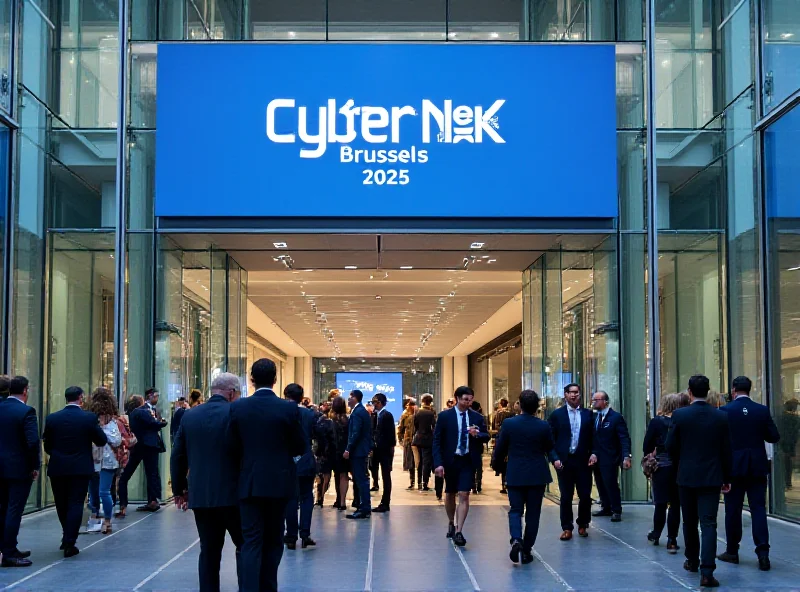 Cybersecurity conference in Brussels